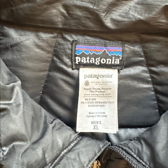 Patagonia goose down puffer vest. Sz xl - Picture 3 of 5